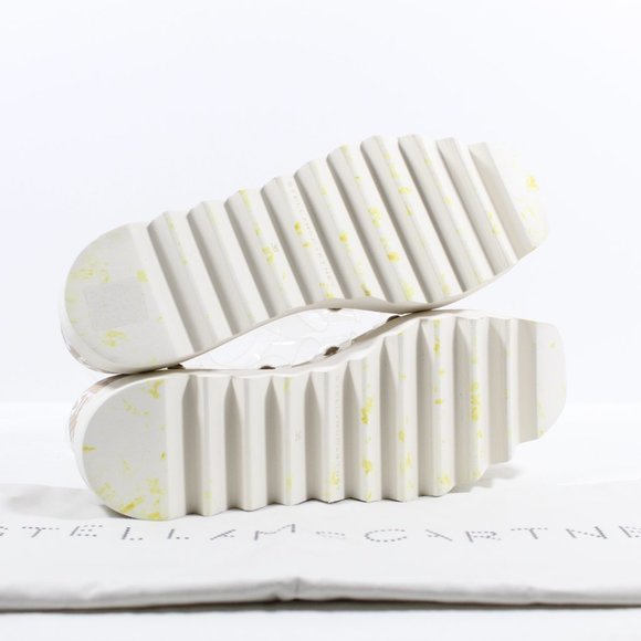 Stella McCartney Ed Curtis Elyse Transparent Platform Sandals Size 38EU - Picture 5 of 6